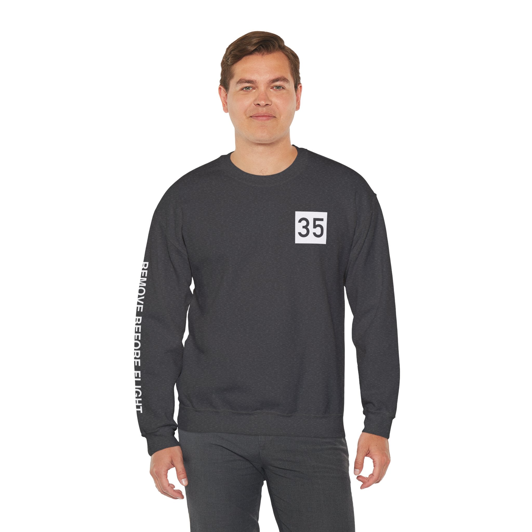 Crewneck Sweatshirt - “Remove Before Flight”