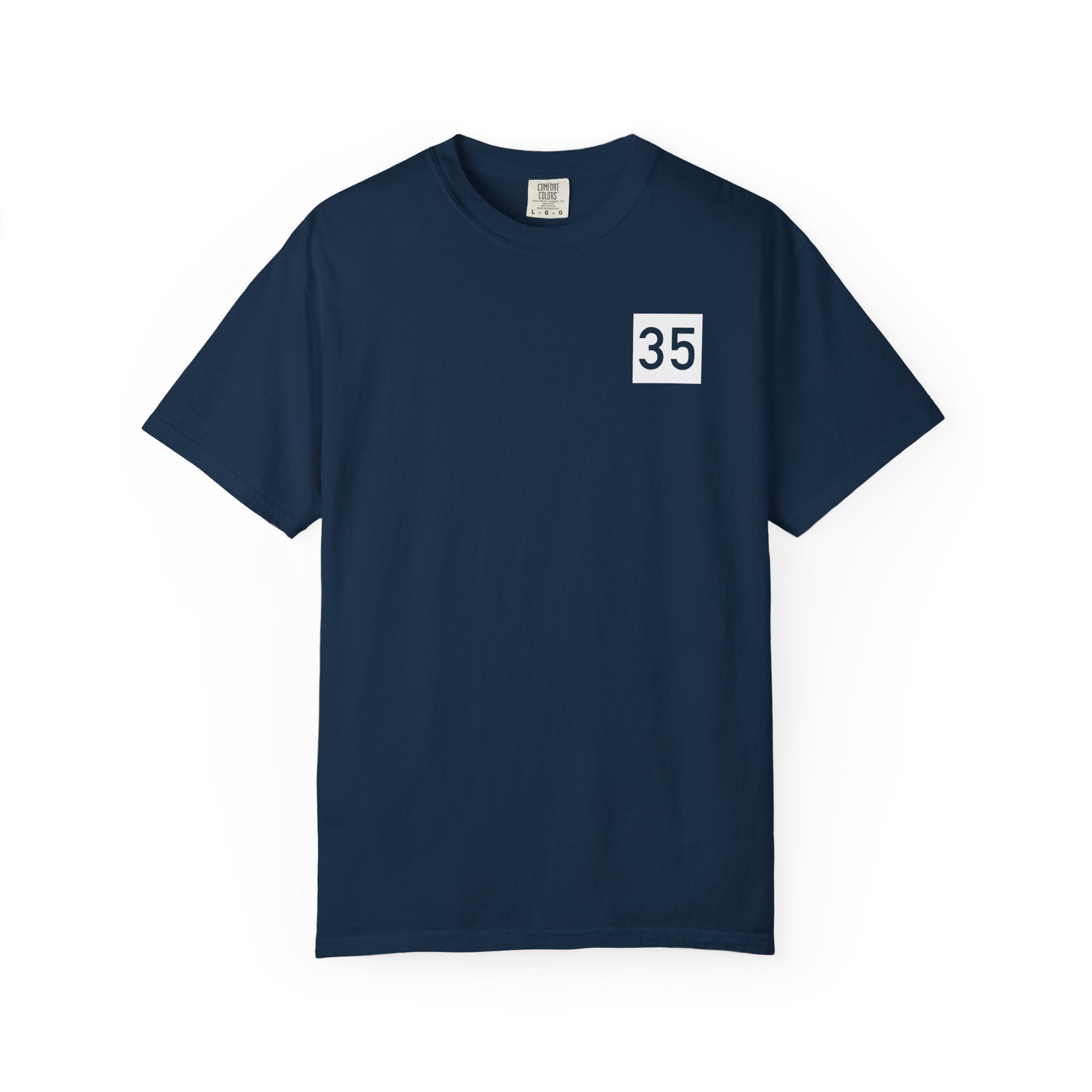 Runway 35 Logo T-Shirt - Navy